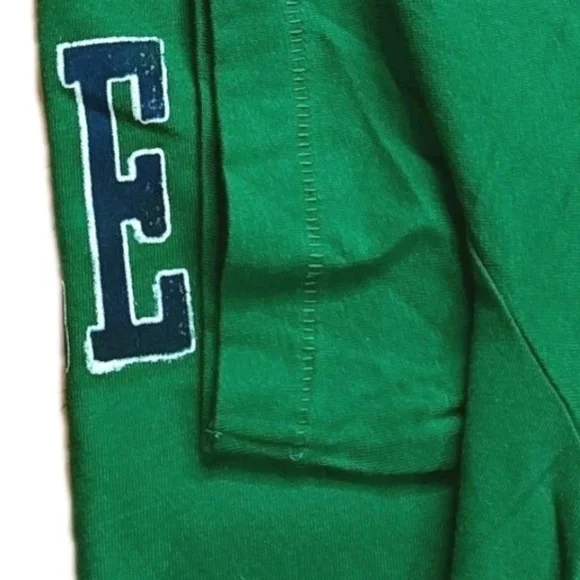 Aeropostale Athletic Graphic Tee XL Kelly Green Property Of ATH-Dept T-shirt Nwt - Picture 5 of 9